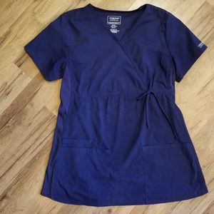 Maternity Cherokee Navy Scrub top